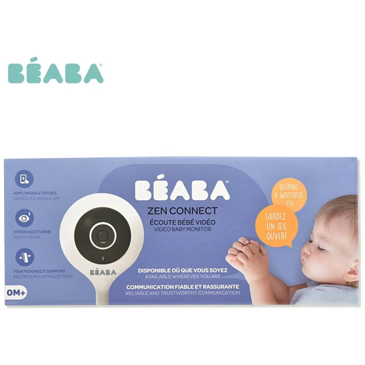 BeaBa Video Baby Monitor Zen Connect - White — Photograph 2 of 8
