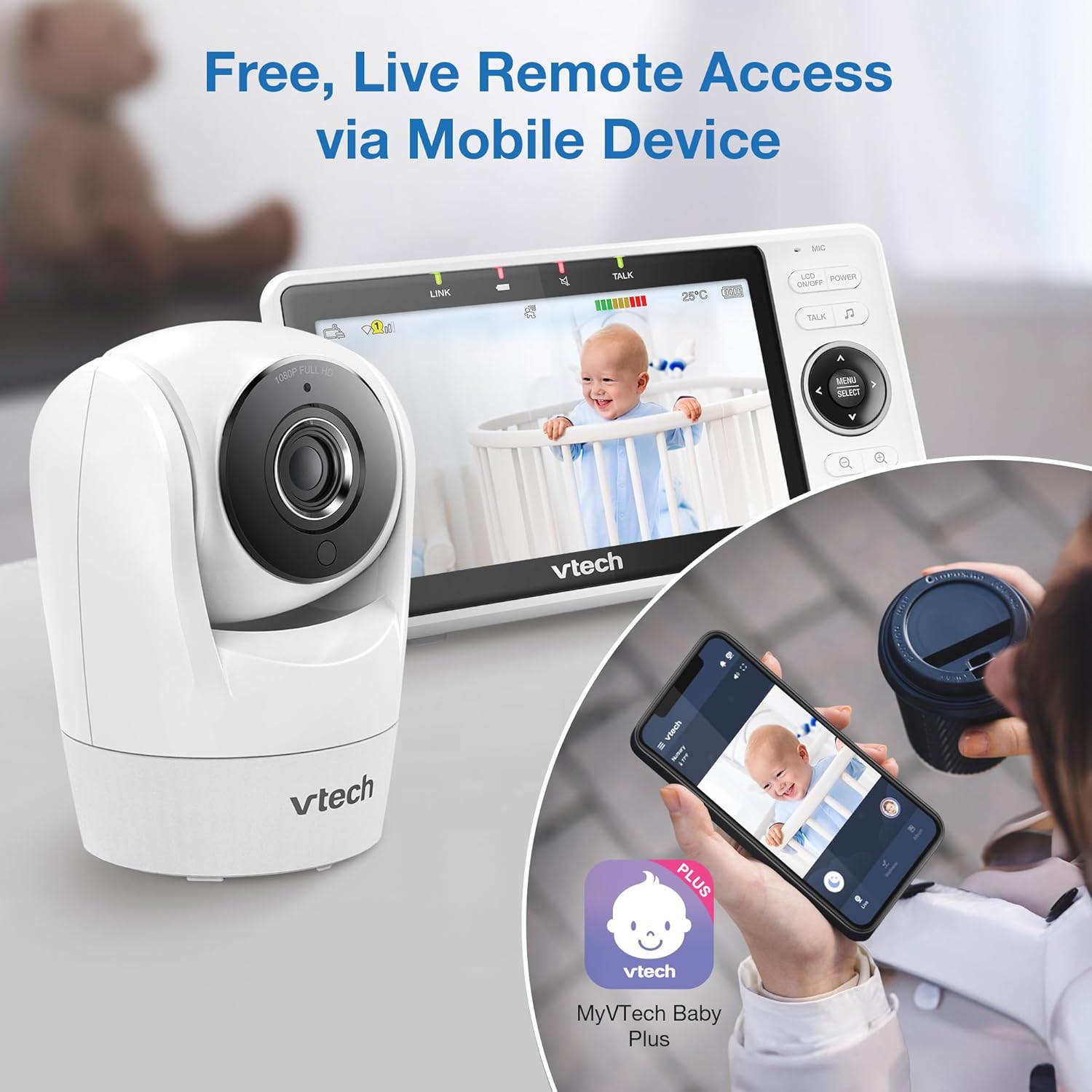 VTech VM901 Baby Monitor — Photograph 6 of 12