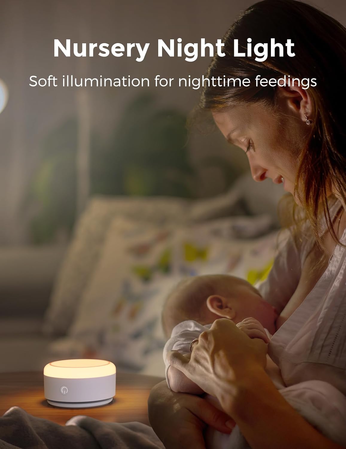 Momcozy Sound Machine for Baby 20 Soothing Sounds & Touch Warm Light Portable White Noise for Kids & Adults for Sleeping Timer and Memory — Photograph 7 of 8