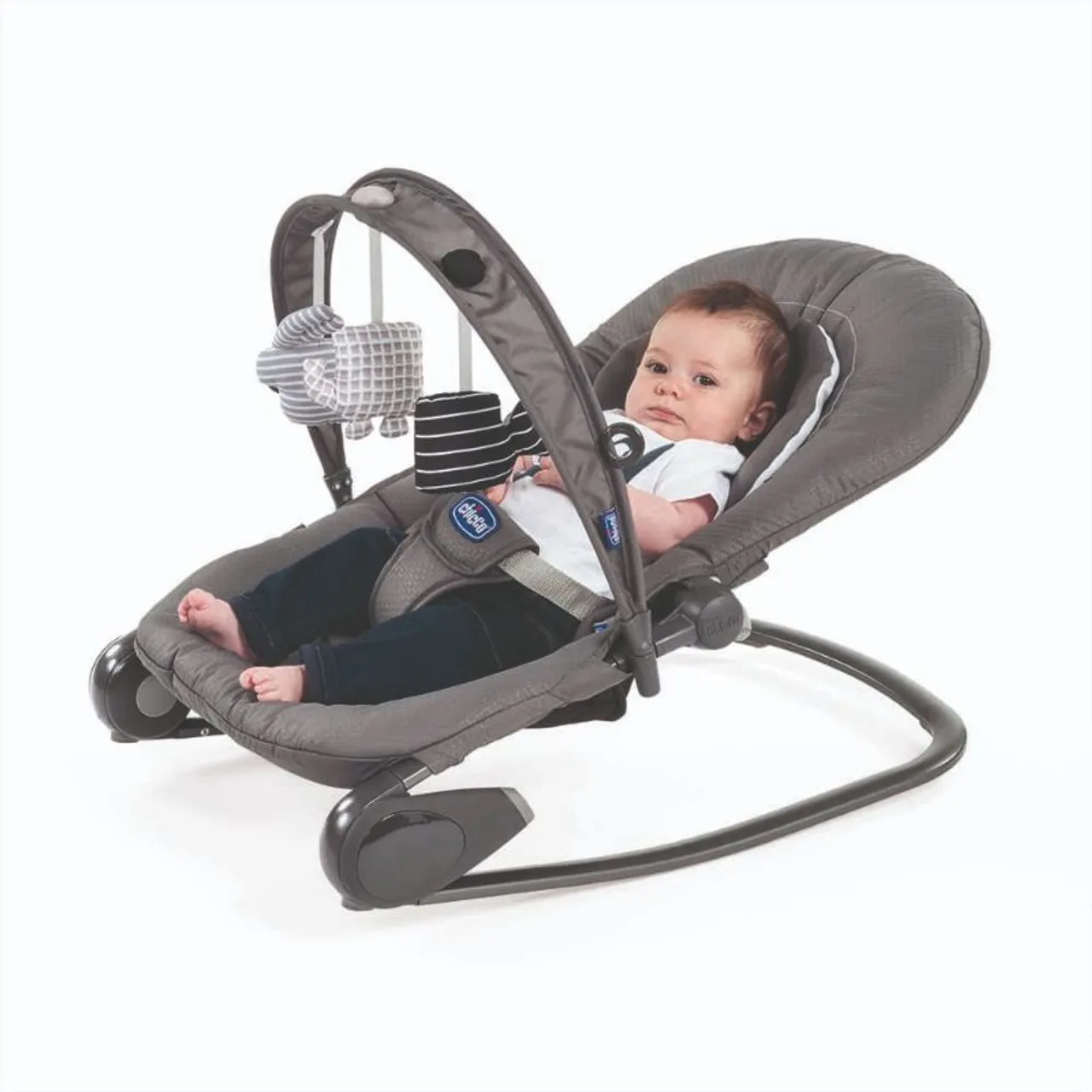 Chicco Hoopla Baby Bouncer - Grey — Photograph 7 of 9