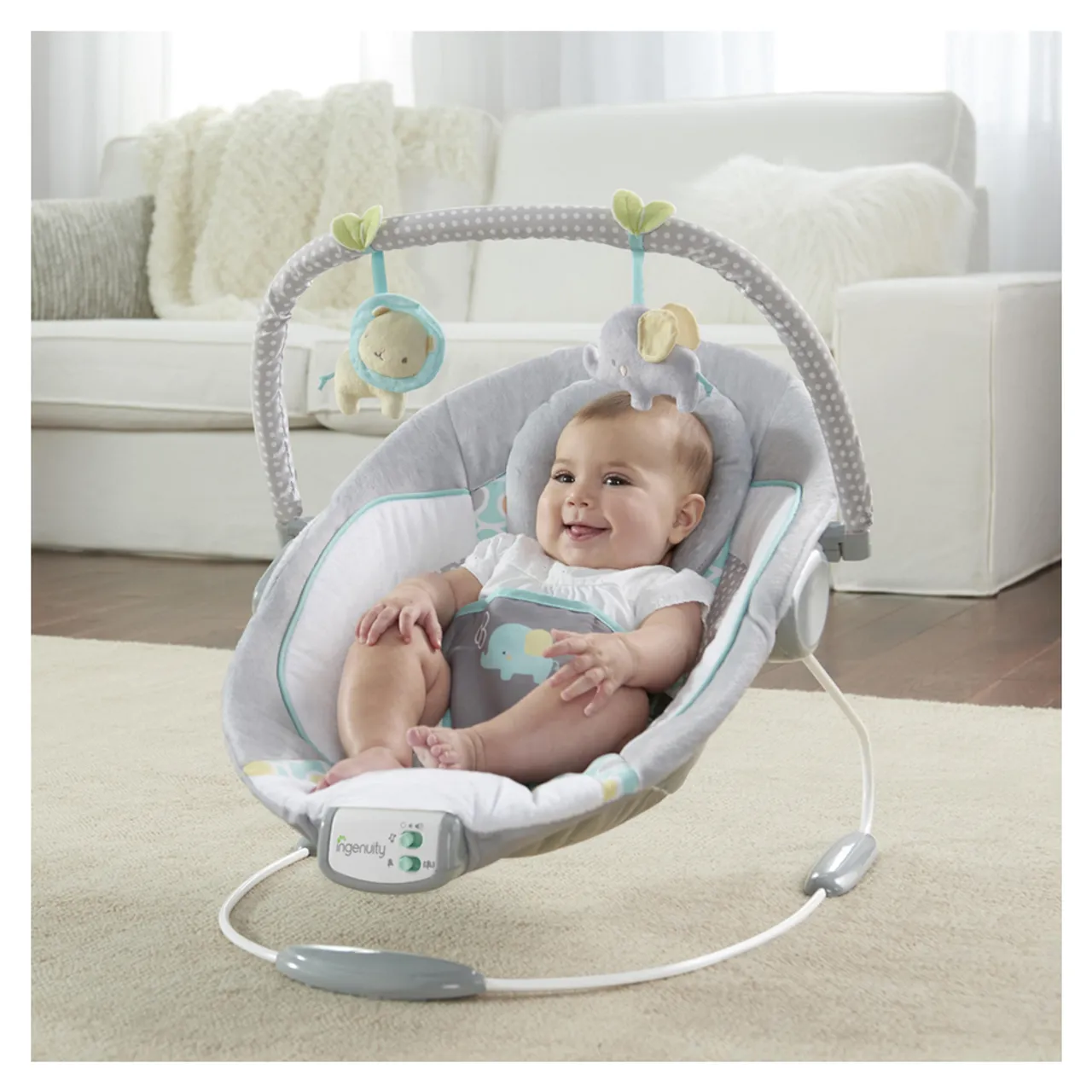Ingenuity Morrison Cradling Baby Bouncer — الصورة 3 من 6