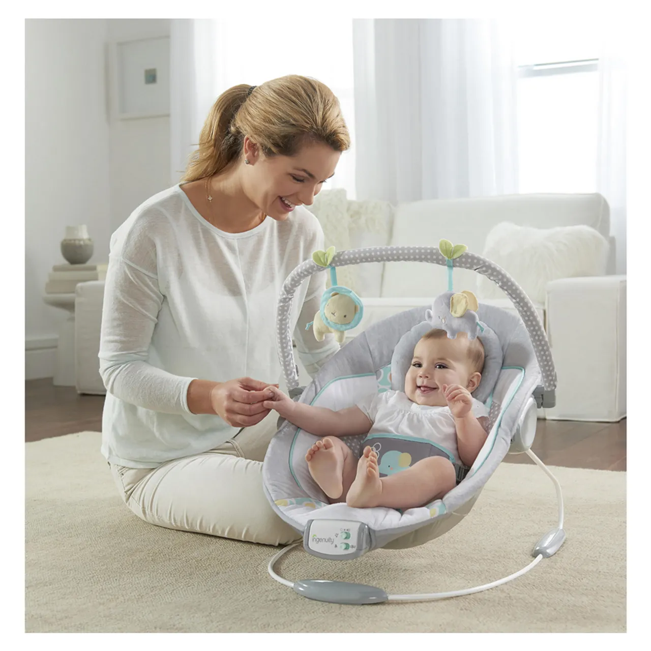 Ingenuity Morrison Cradling Baby Bouncer — الصورة 4 من 6