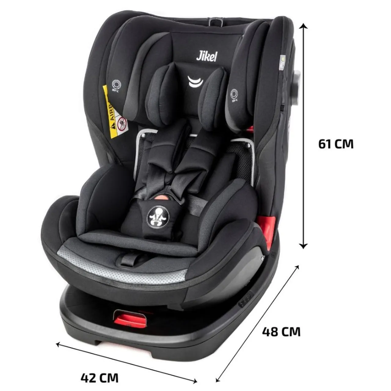 Jikel Saturn Zip 360 Rotating Car Seat - Black — Photograph 10 of 15