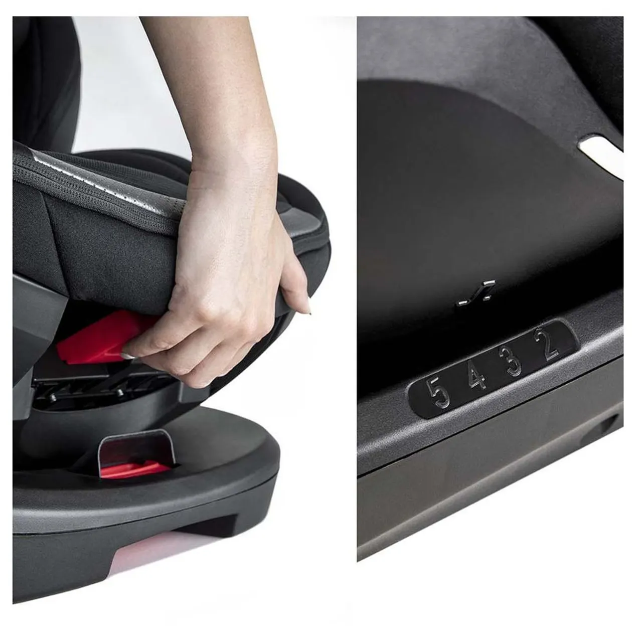 Jikel Saturn Zip 360 Rotating Car Seat - Black — Photograph 3 of 15