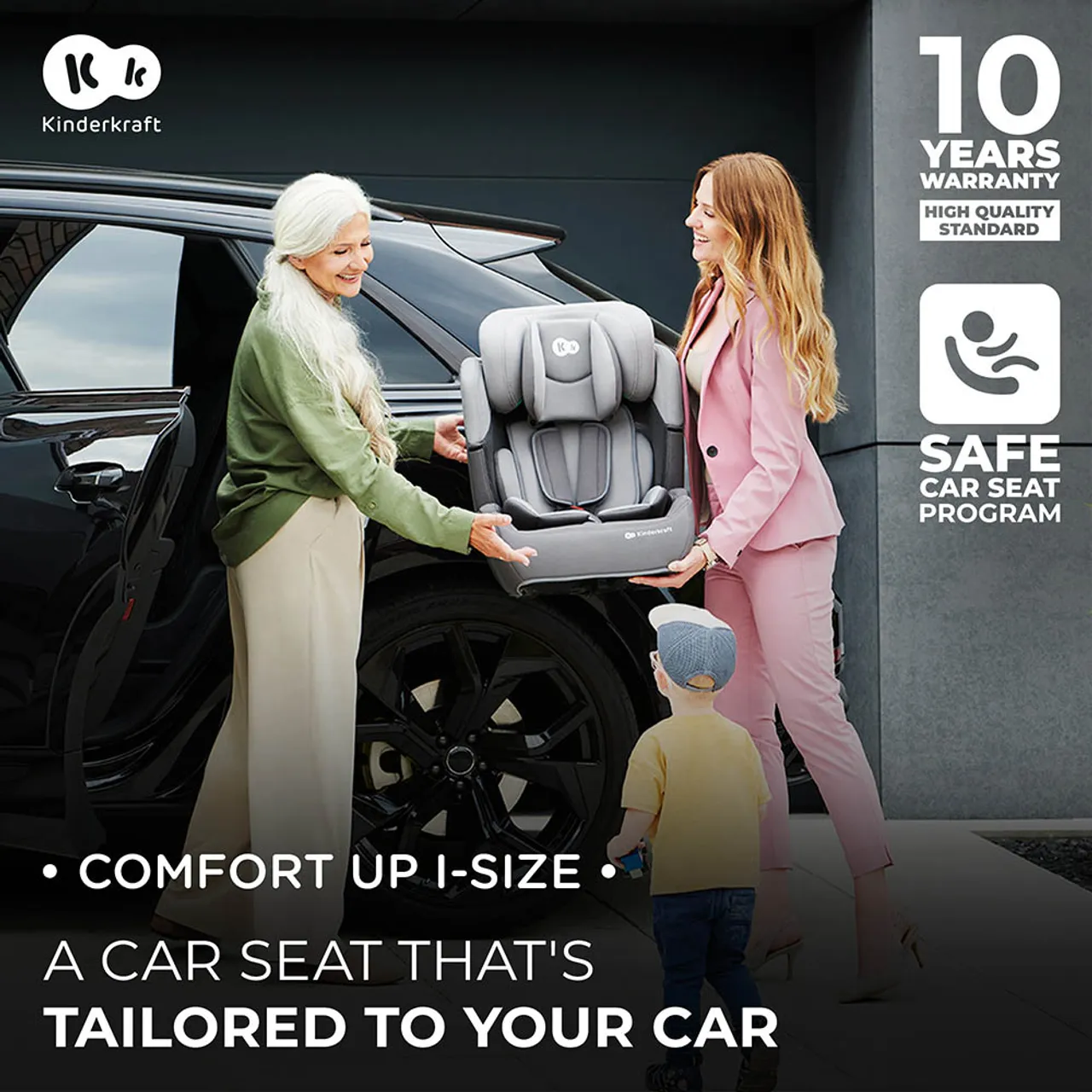 Kinderkraft Comfort Up i-Size Car Seat — Photograph 11 of 13