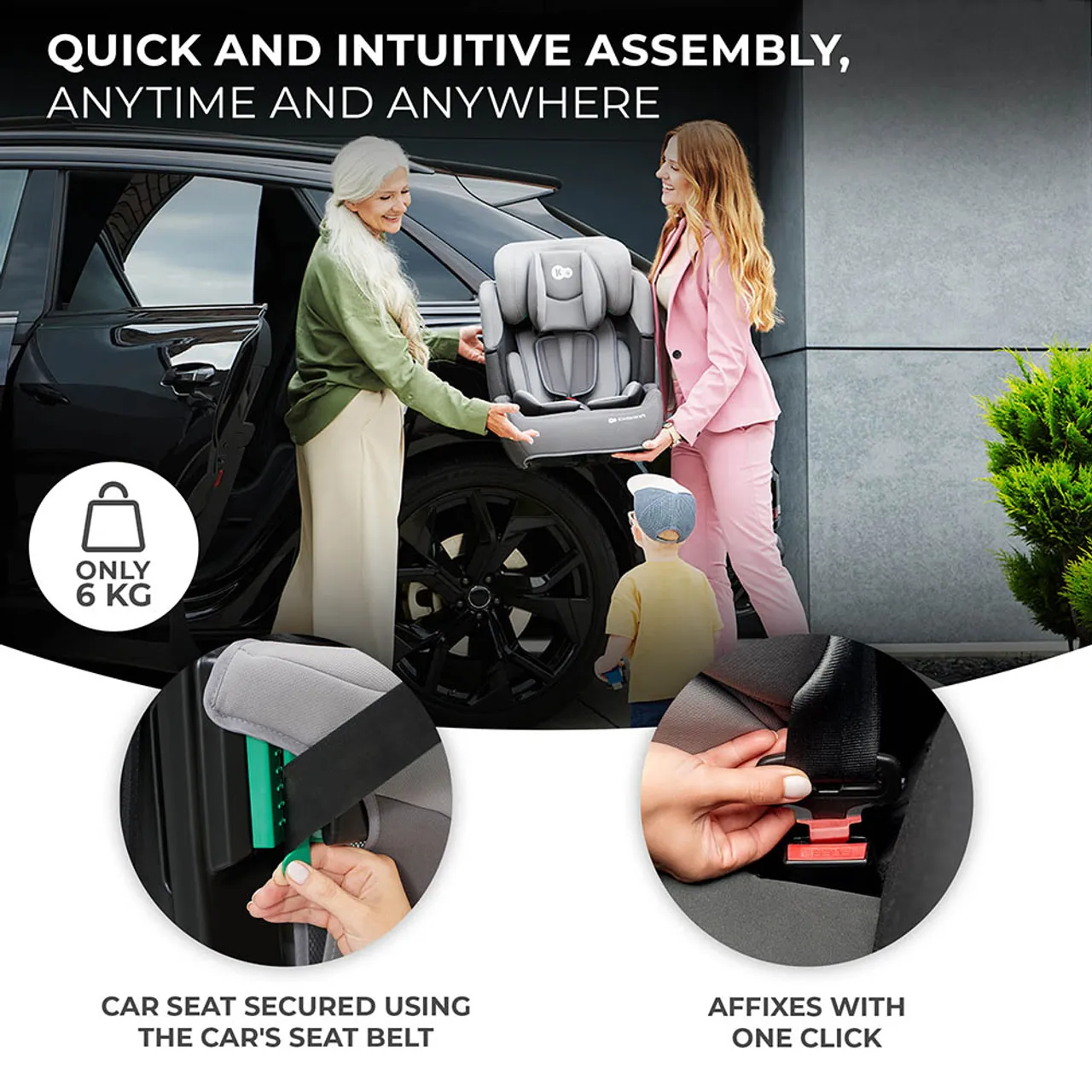 Kinderkraft Comfort Up i-Size Car Seat — Photograph 12 of 13