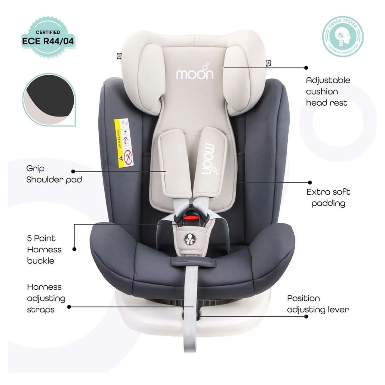 Moon Gyro 360 Car Seat with ISOFIX — Photograph 2 of 11