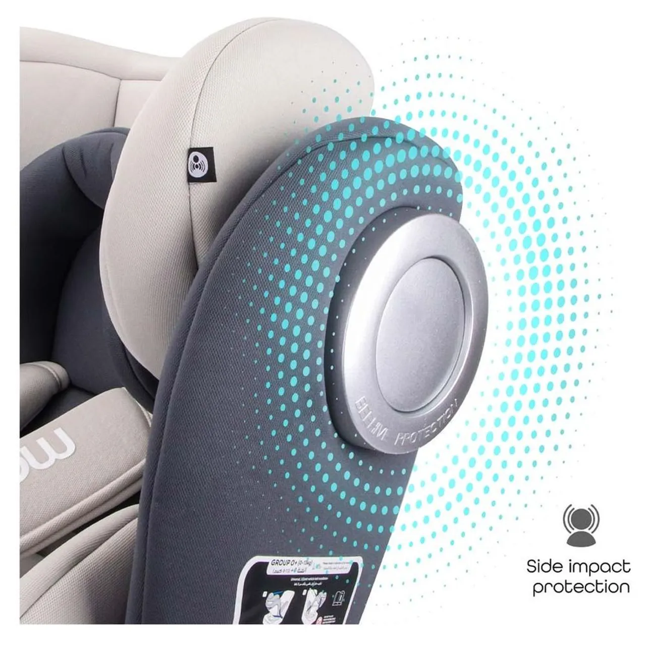 Moon Gyro 360 Car Seat with ISOFIX — Photograph 3 of 11