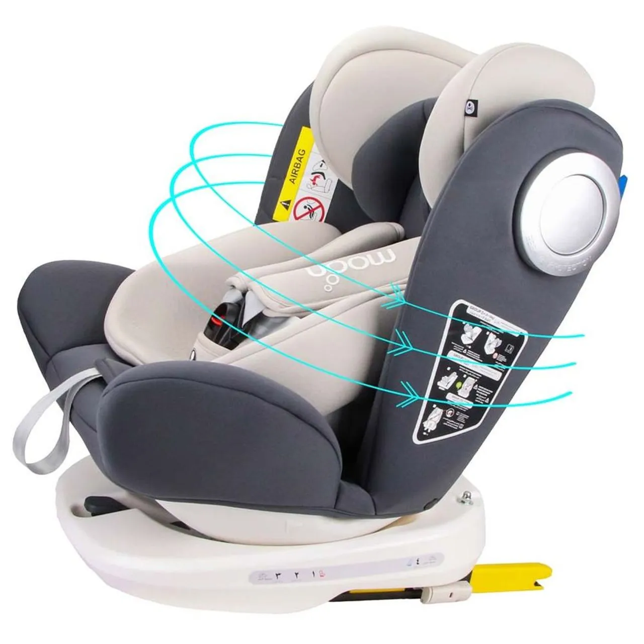 Moon Gyro 360 Car Seat with ISOFIX — Photograph 5 of 11