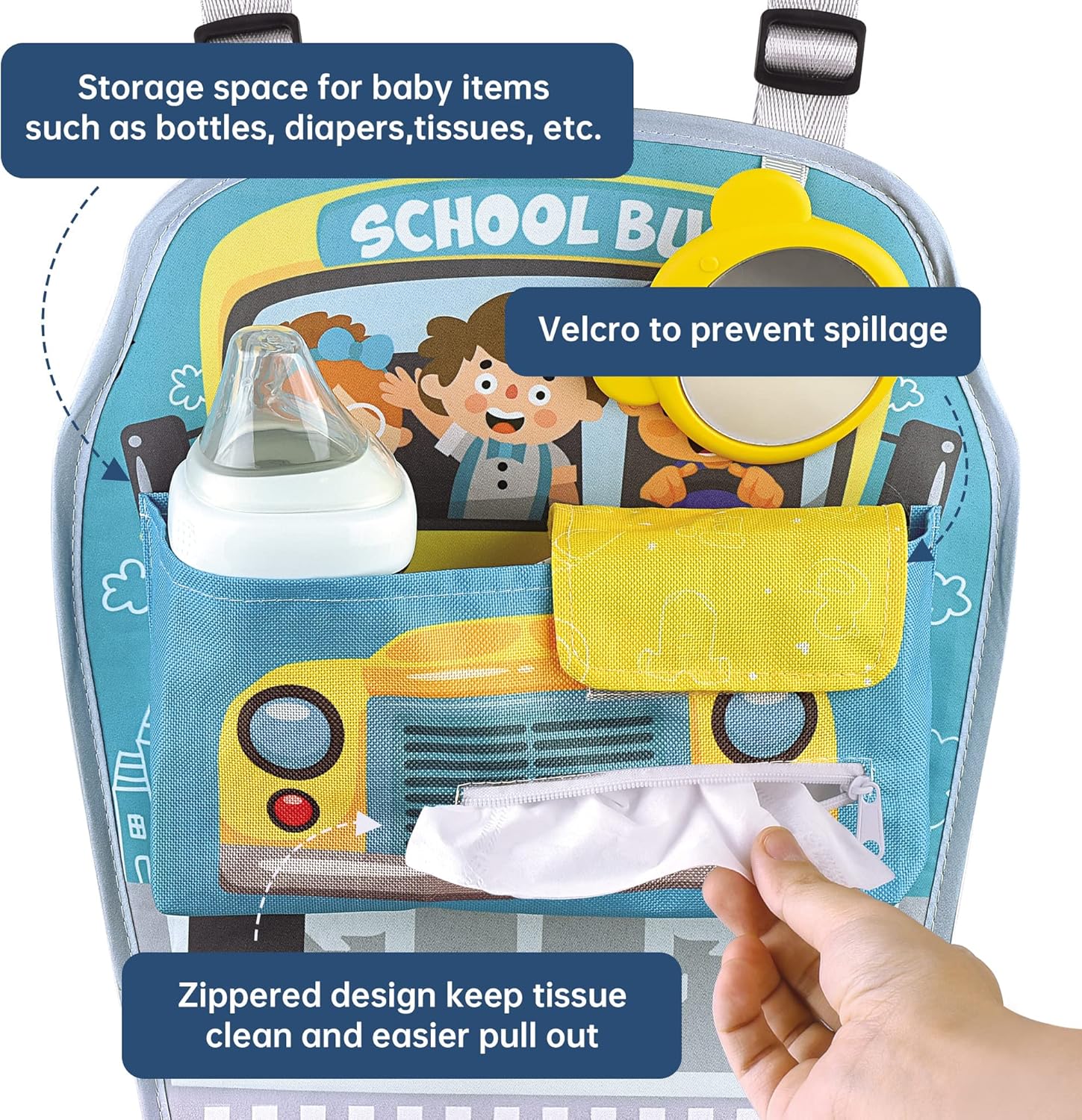 caterbee Baby play and kick car seat Toy with steering wheel (Steering Wheel — Photograph 5 of 8