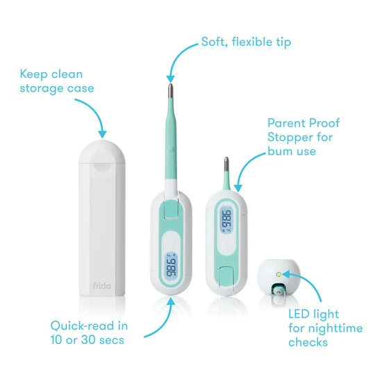 3-in-1 True Temp Thermometer by Frida (CR2032 Battery) — Photograph 18 of 21