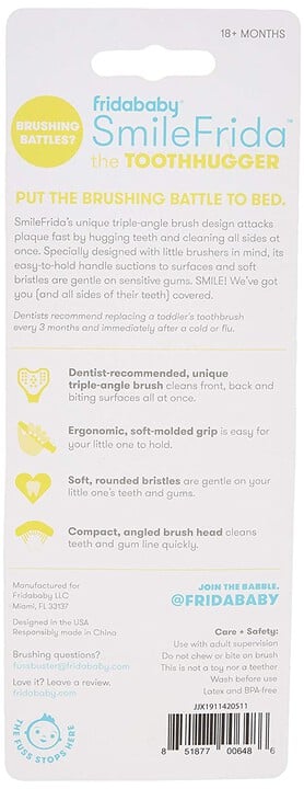 Frida Baby - SmileFrida ToothHugger Kids Toothbrush — الصورة 5 من 6