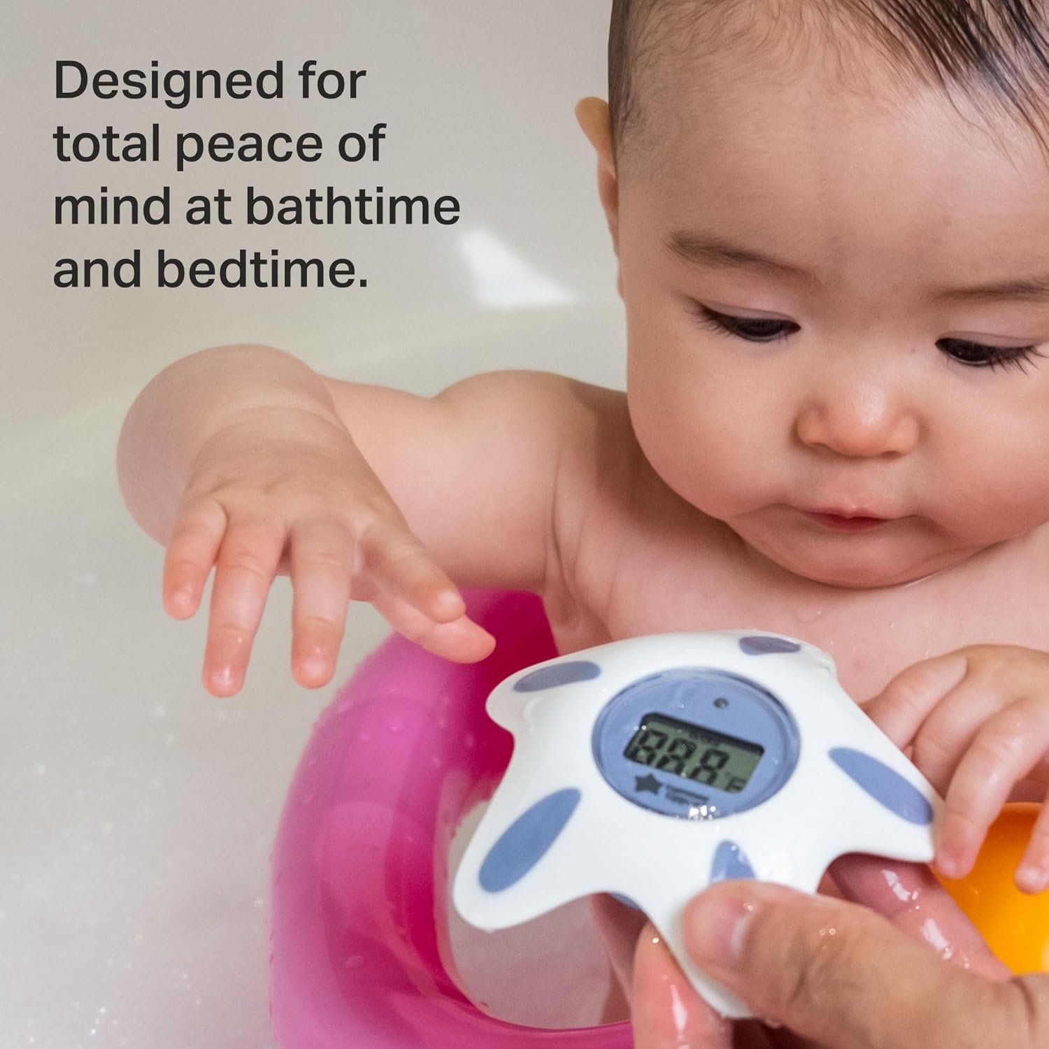 Tommee Tippee InBath Digital Thermometer for Baby Bath and Room, Waterproof and Floats in Water, 3 Second Readings on Easy to Read LCD Display — Photograph 5 of 7