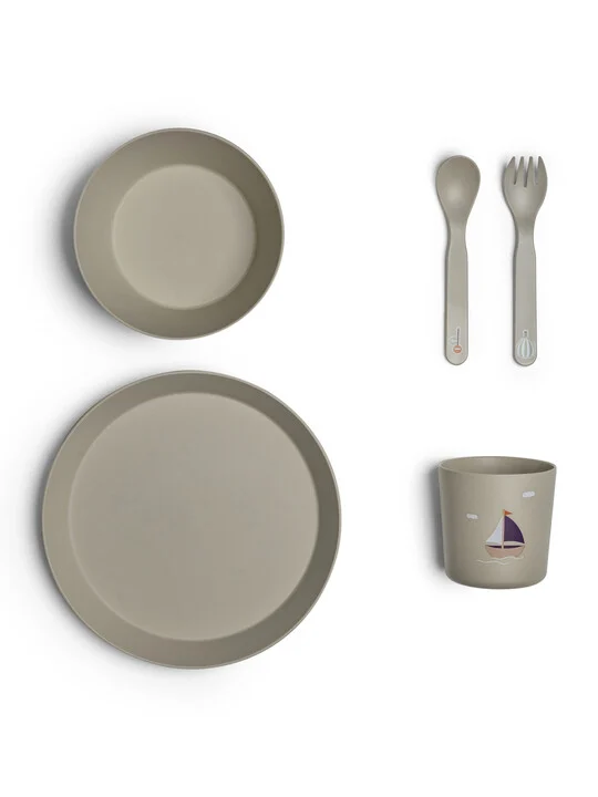 Citron Bio Based Tableware Set - Vehicles