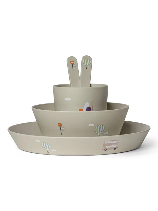 Citron Bio Based Tableware Set - Vehicles — Photograph 7 of 7