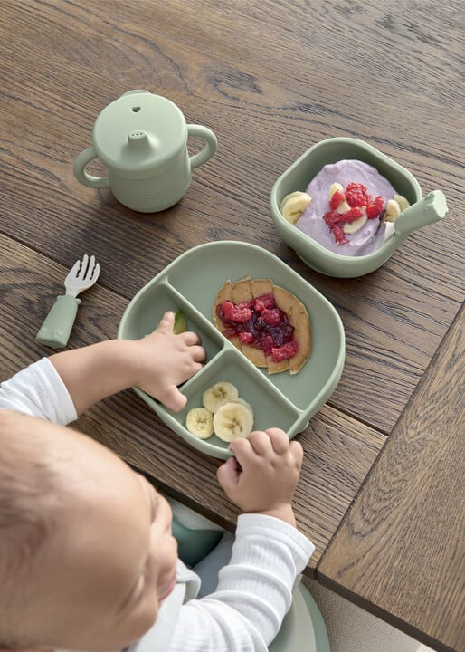 First Mealtime Silicone Set - Kiwi — Photograph 3 of 4