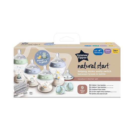 Tommee Tippee Natural Start Starter Bottle Kit - Blue — Photograph 2 of 2