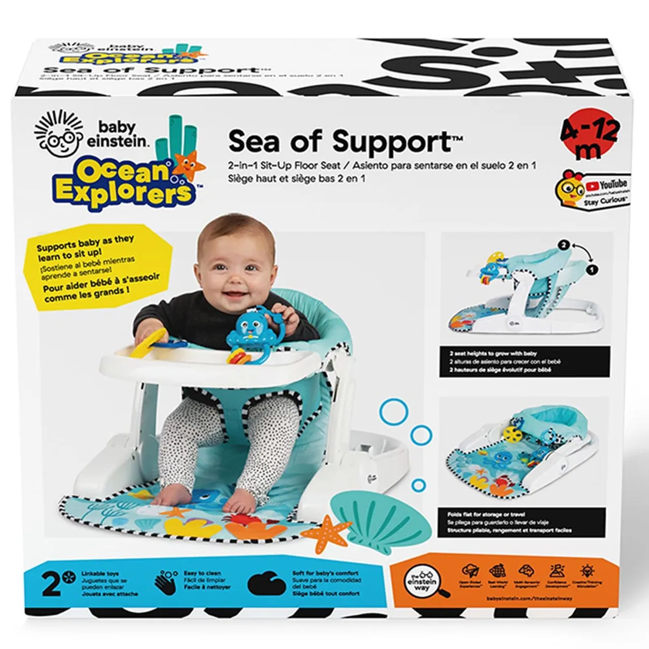 Baby Einstein Sea of Support 2-in-1 Sit-Up Floor Seat — Photograph 4 of 28