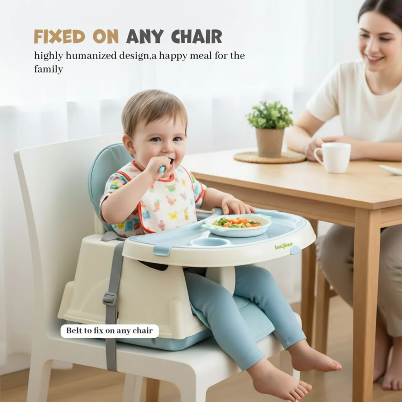 Baybee 4-In-1 Nora Convertible Baby High Chair — Photograph 6 of 8