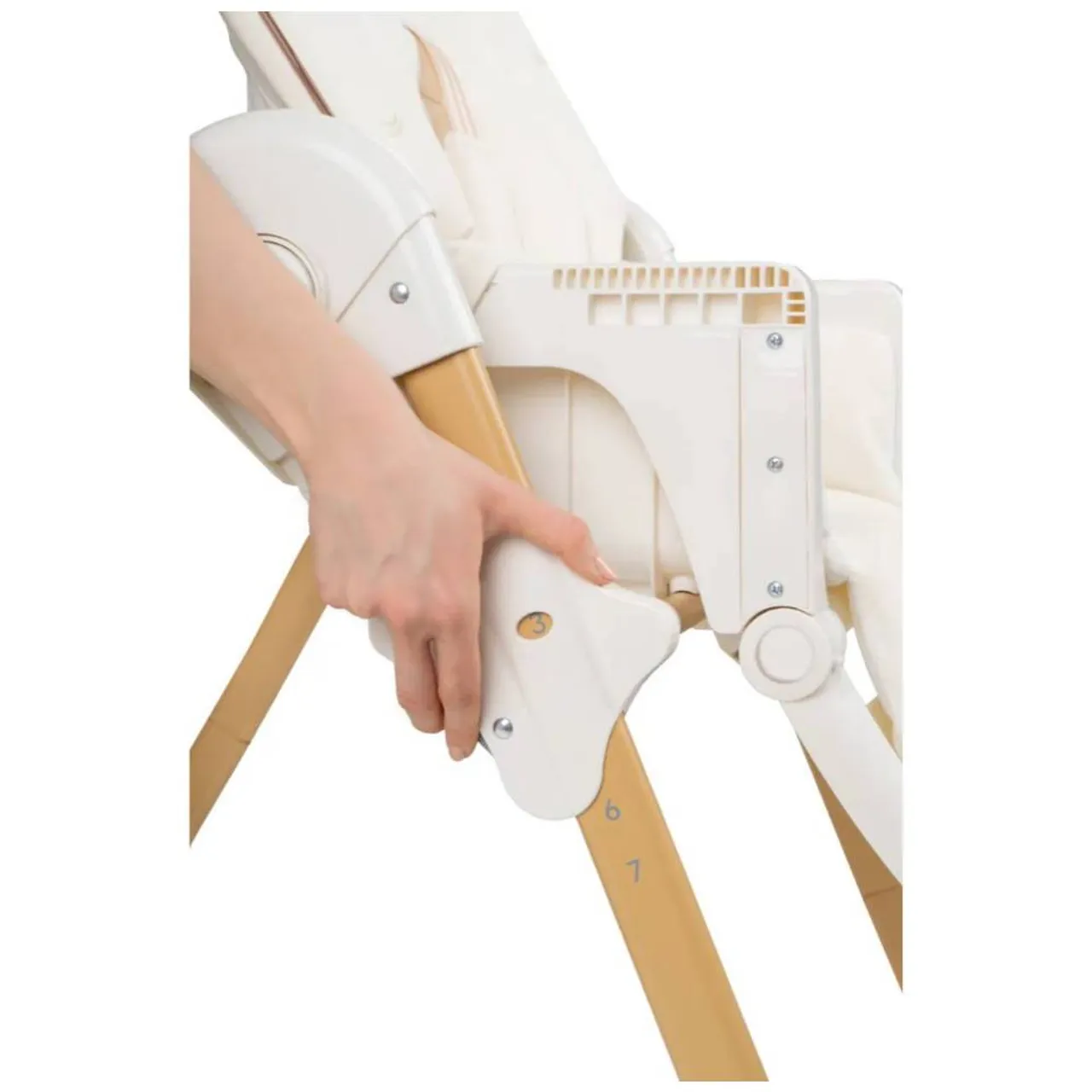 Jikel Tron Foldable High Chair - Beige — Photograph 7 of 10