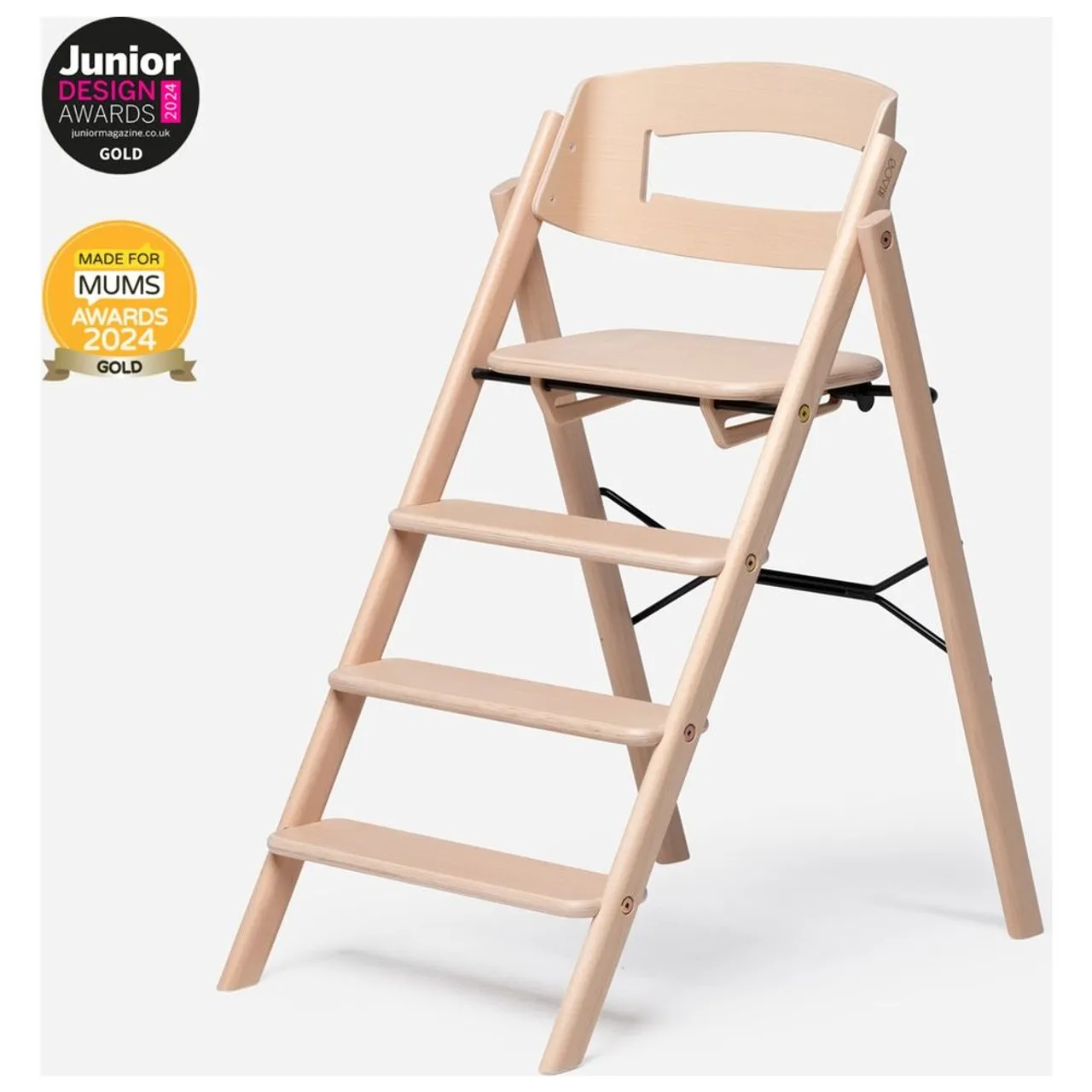 KAOS Klapp Recycled High Chair with Newborn Bundle – Desert Sand — Photograph 5 of 8
