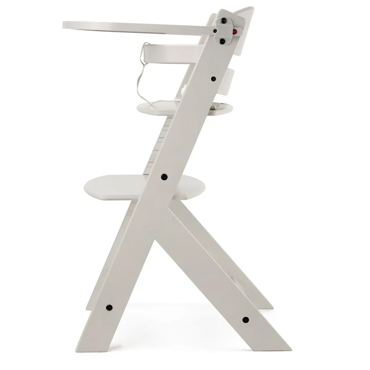 Kinderkraft ENOCK Wooden High Chair - White — Photograph 4 of 8