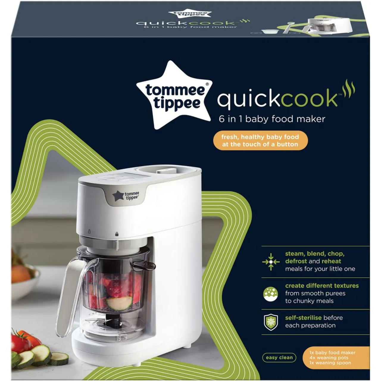 Philips 4 in 1 COMBINED STEAMER AND BLENDER RECIPE BOOKLET + 120ml STORAGE BOWL (SCF883 / 01) — Photograph 4 of 14