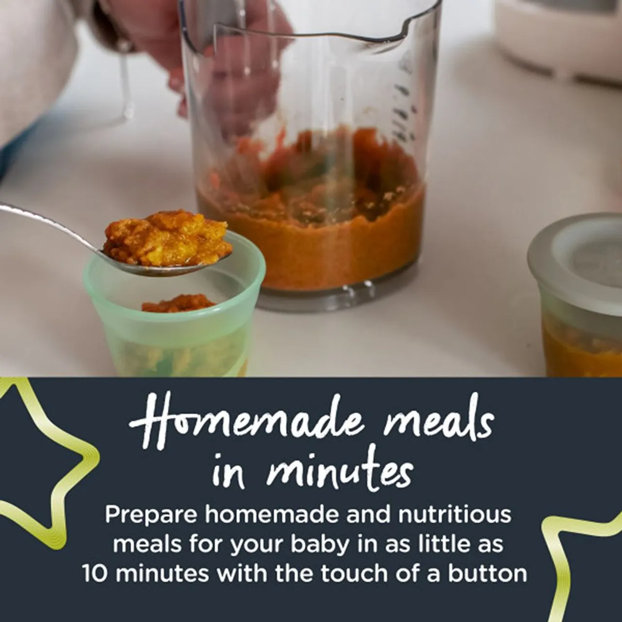 Philips 4 in 1 COMBINED STEAMER AND BLENDER RECIPE BOOKLET + 120ml STORAGE BOWL (SCF883 / 01) — Photograph 10 of 14