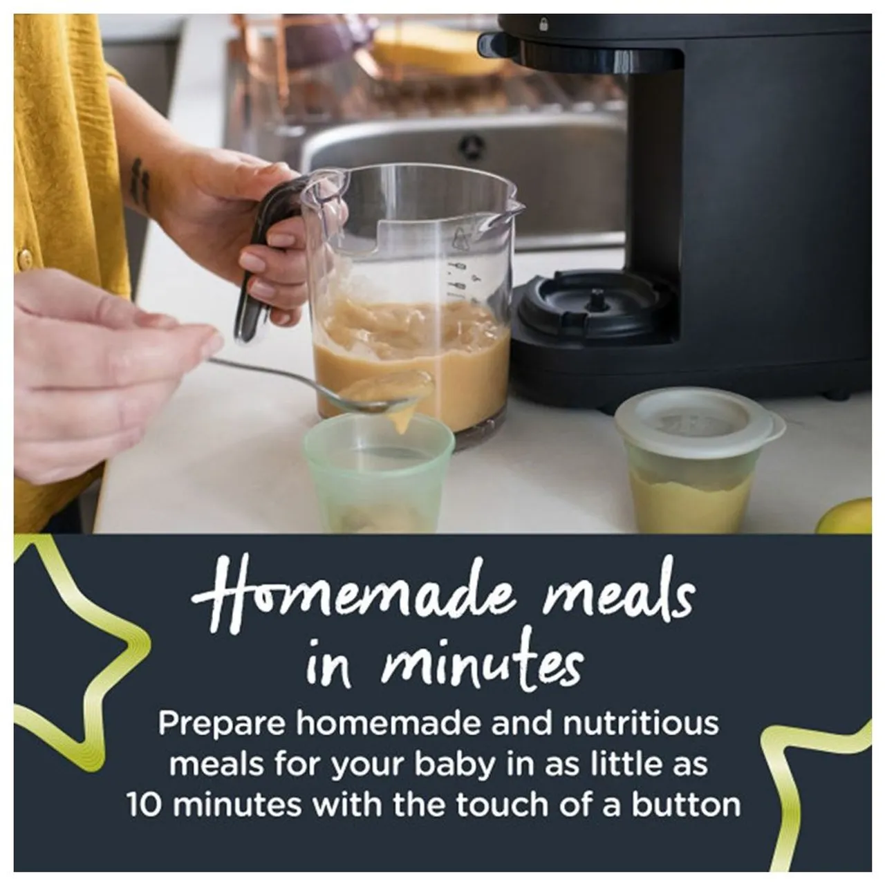 Tommee Tipee Quick Cook 6 IN 1 Food Maker - White — الصورة 6 من 7