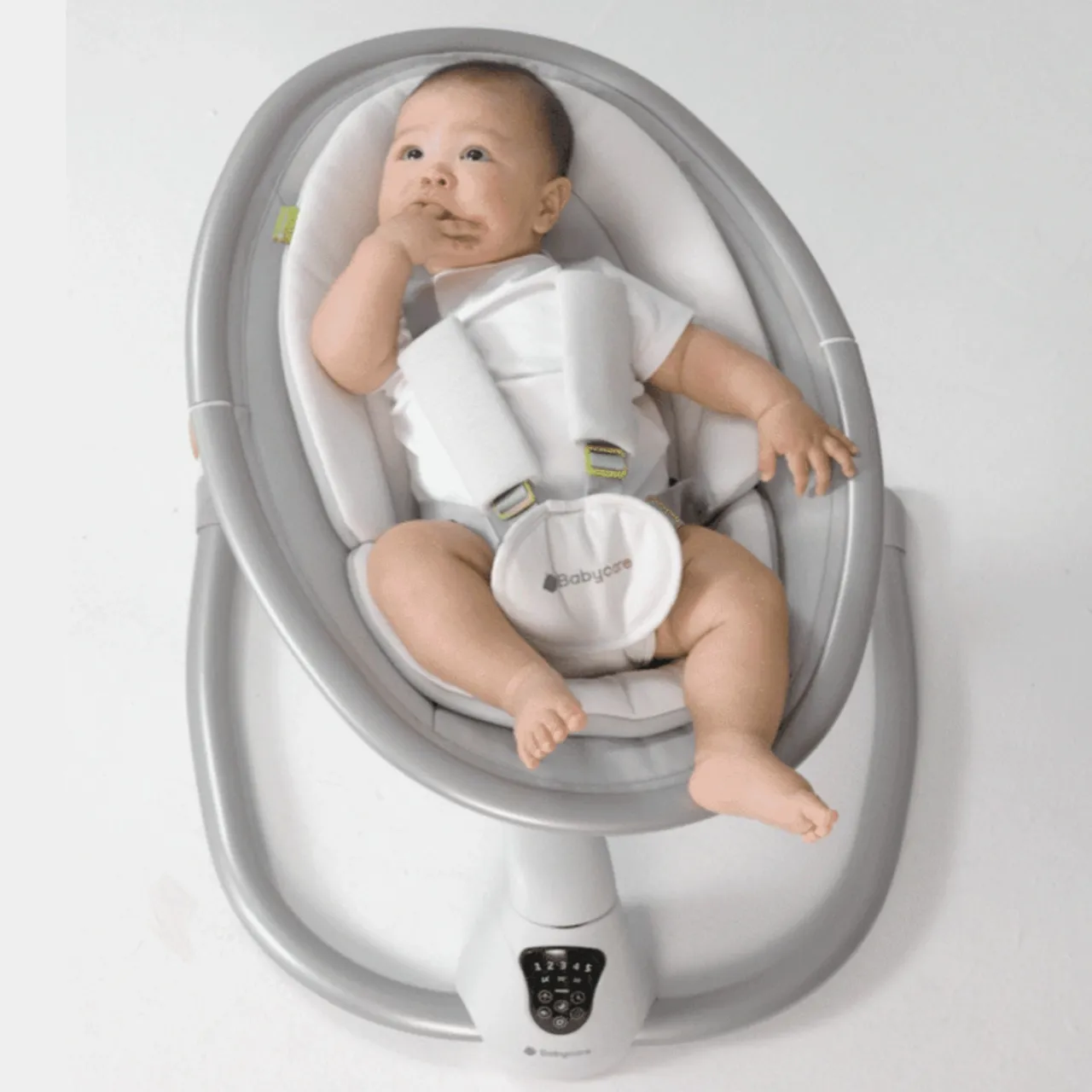 Babycare - Baby Electric Rocker And Bouncer - Frost Silver — Photograph 2 of 6
