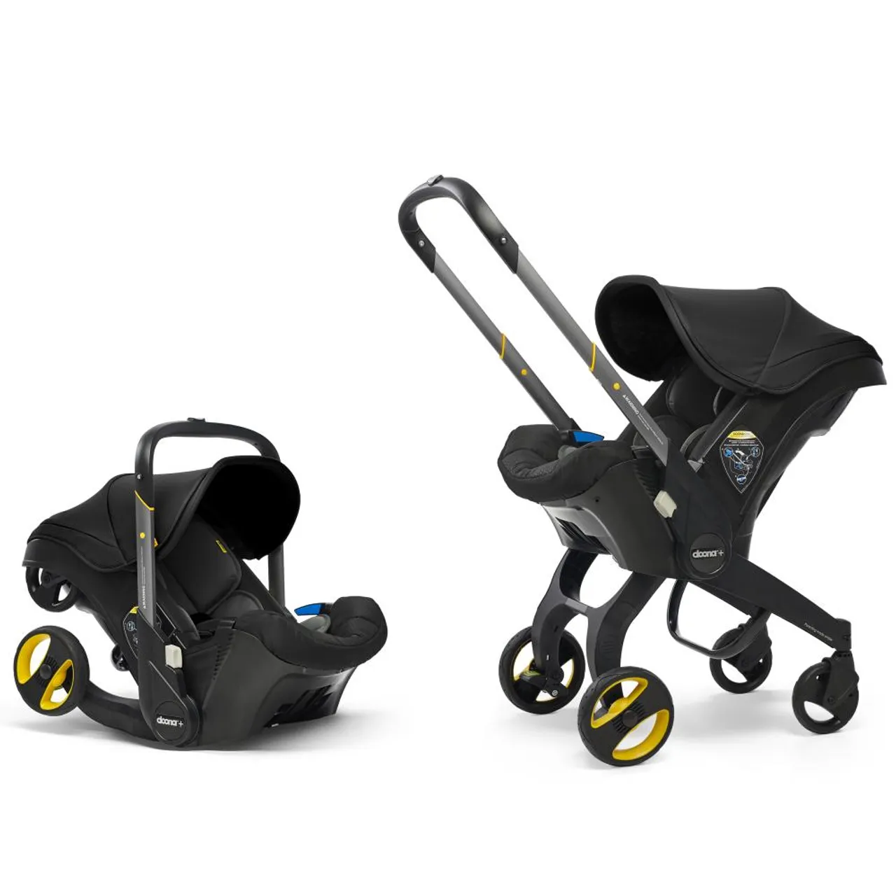 Doona+ Infant Car Seat and Stroller - Black — Photograph 2 of 7