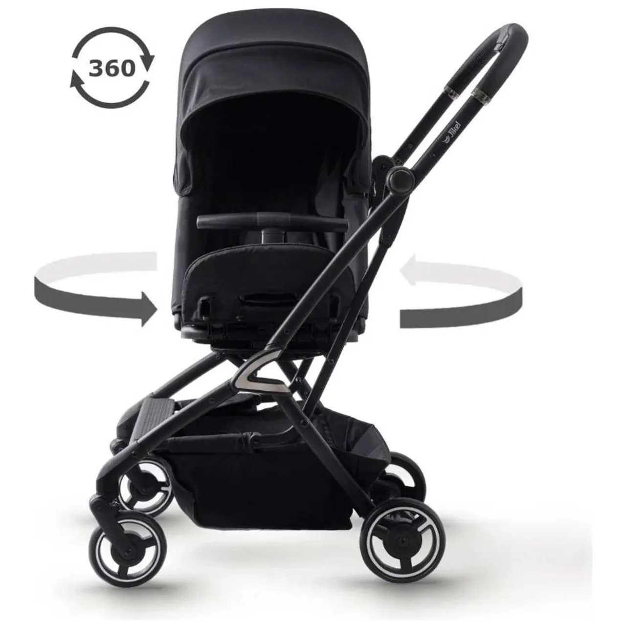 Jikel Life 360 Compact Stroller - Black — Photograph 2 of 13