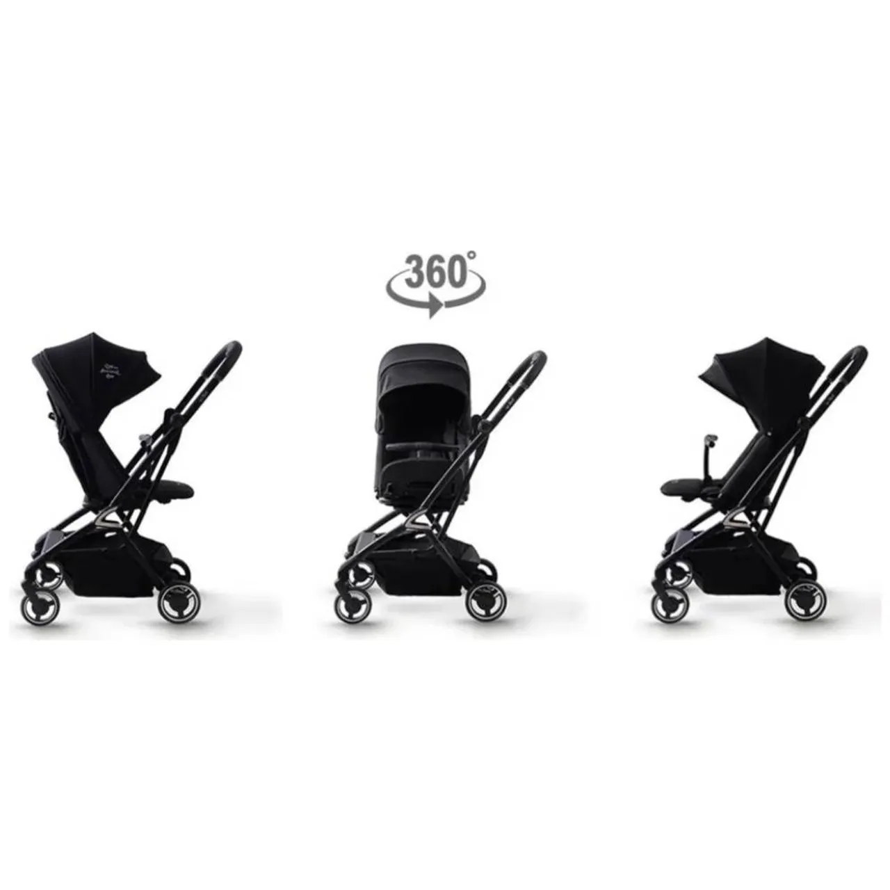 Jikel Life 360 Compact Stroller - Black — Photograph 8 of 13