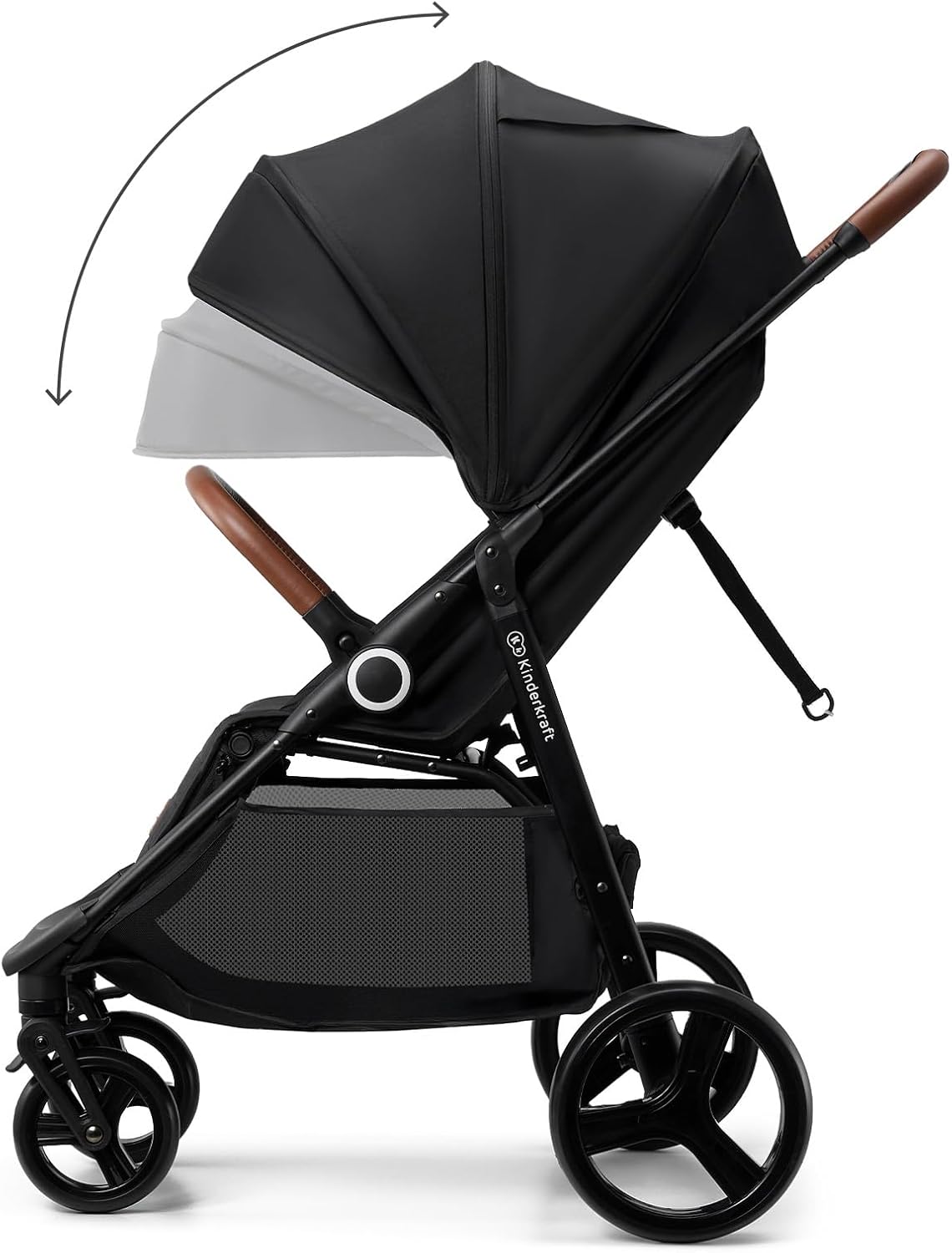 Kinderkraft Grande Plus Stroller - Black — Photograph 4 of 9